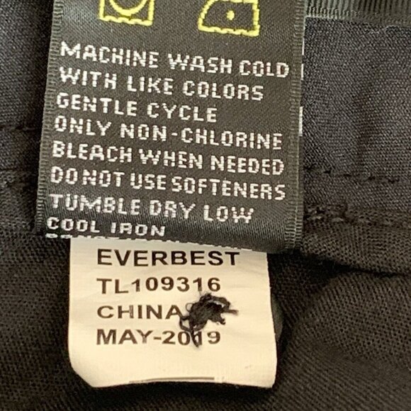 Greg Norman Shorts Mens 36 Navy Blue Zip Pockets Performance Golf Travel Preppy - Picture 7 of 8